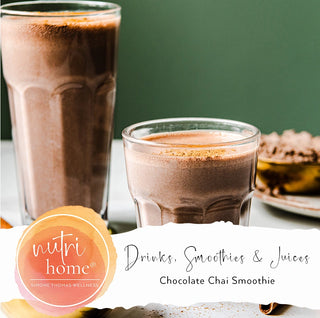 simone thomas wellness chocolate chai smoothie