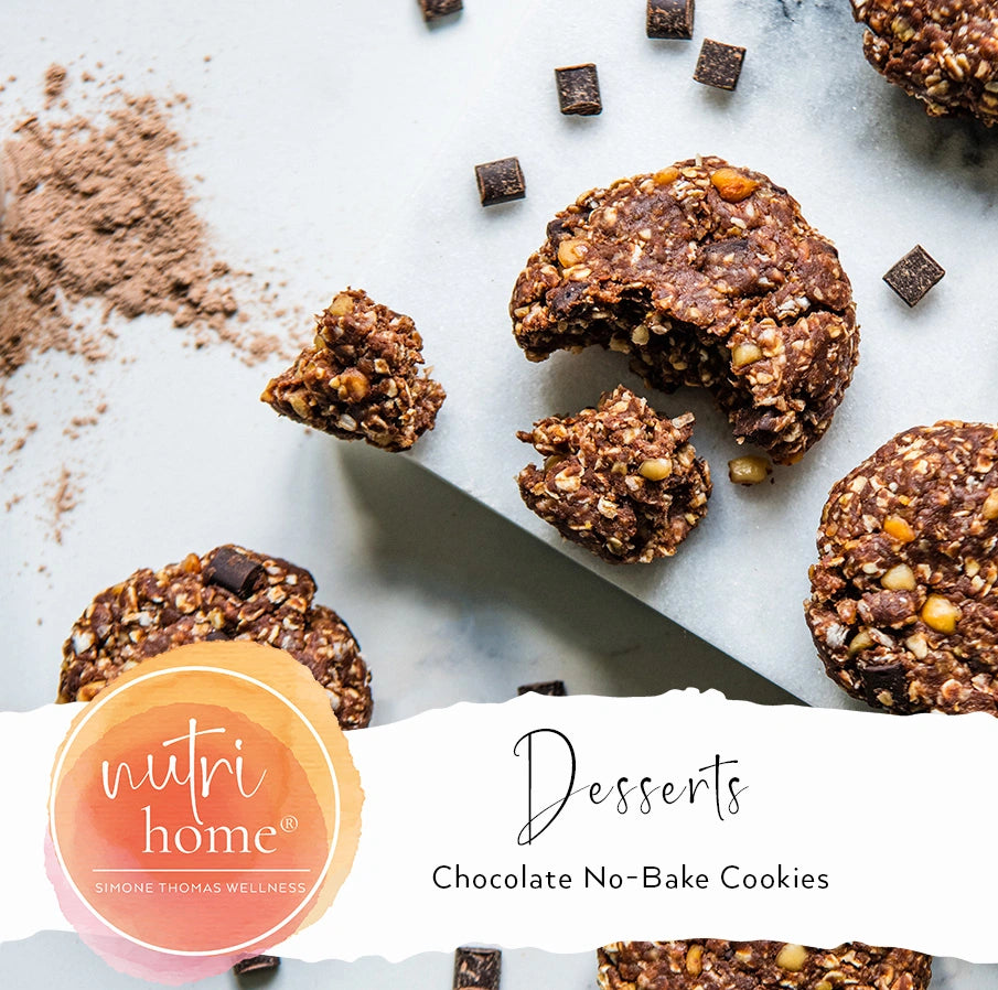 simone thomas wellness chocolate no-bake cookies