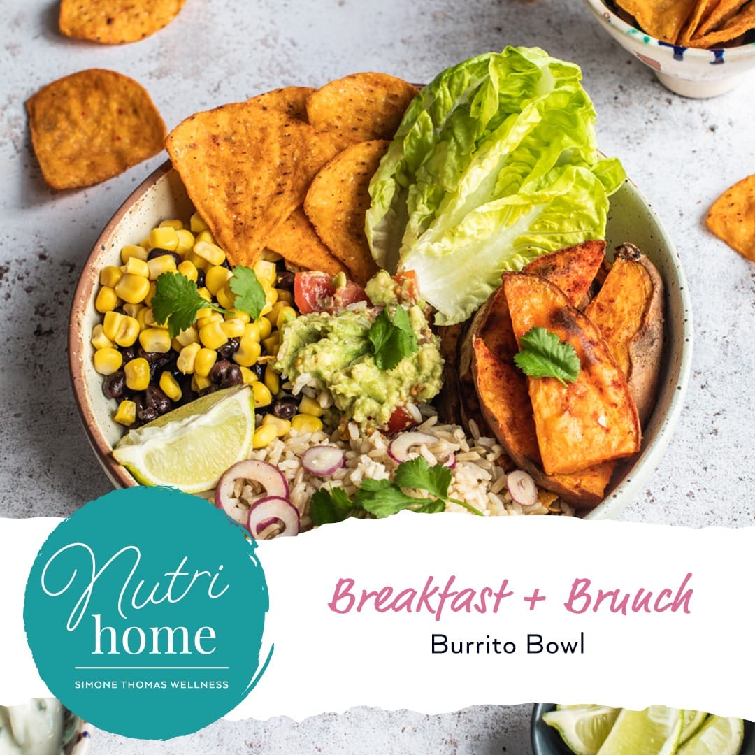 Simone Thomas Wellness Breakfast Burrito Nutrihome Recipe