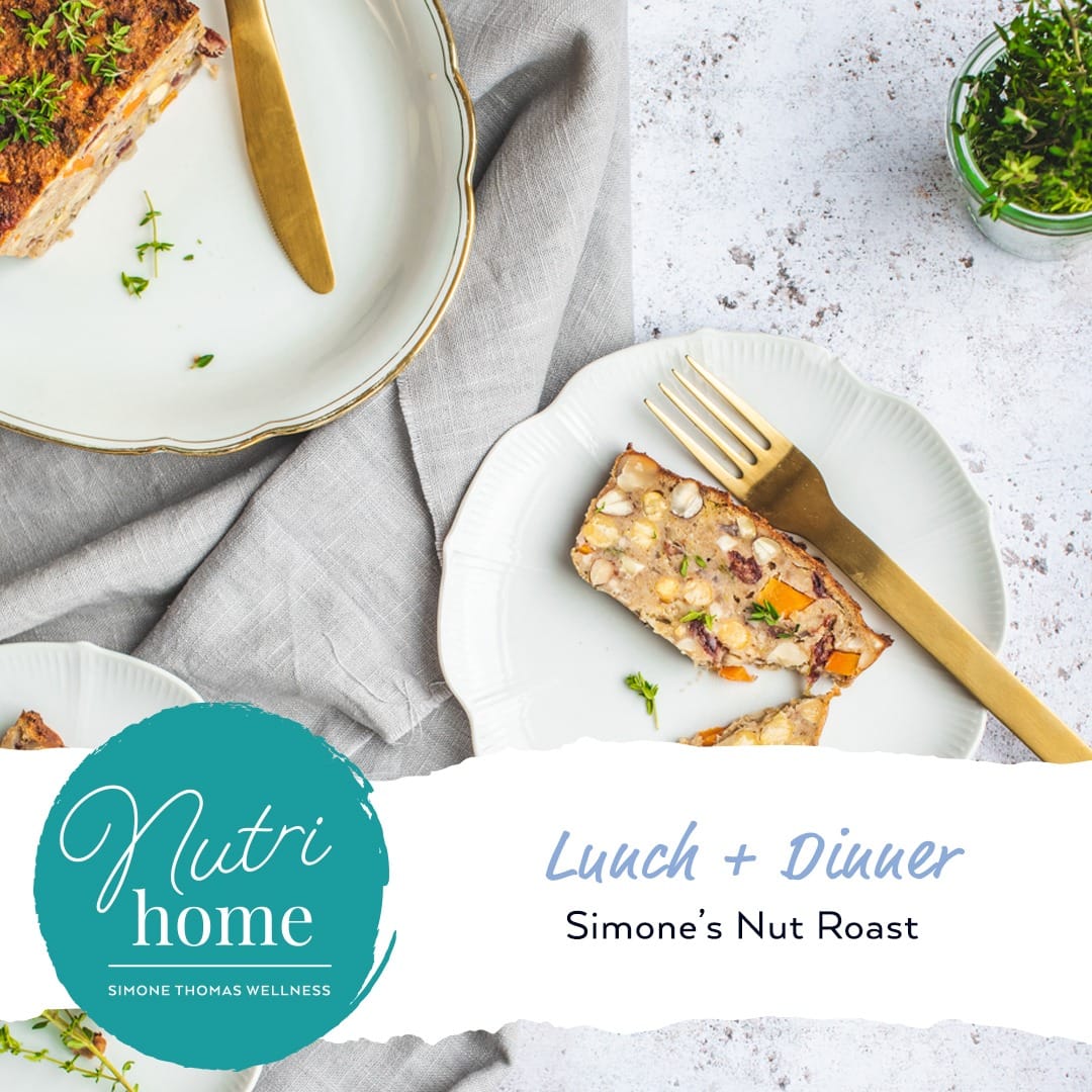 Simone Thomas Wellness Nut Roast Nutrihome Recipe