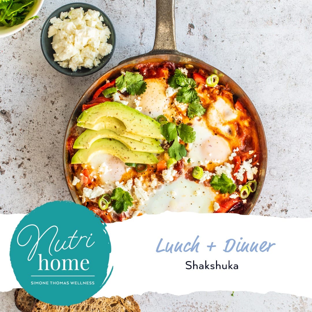 Simone Thomas Wellness Shakshuka Nutrihome Recipe